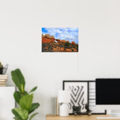 Gebroken Boog, Arches National Park Poster (Thuiskantoor)