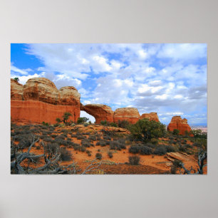 Gebroken Boog, Arches National Park Poster