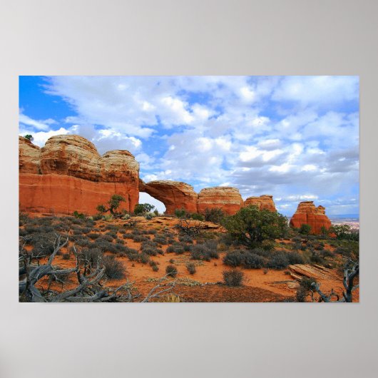 Gebroken Boog, Arches National Park Poster (Voorkant)