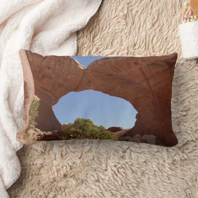 Gebroken Boog in Arches National Park Kussen (Deken)