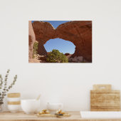 Gebroken Boog in Arches National Park Poster (Keuken)