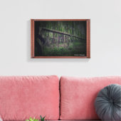 Gebroken boom (Bigfoot) Canvas Afdruk (Insitu (Woonkamer))