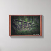 Gebroken boom (Bigfoot) Canvas Afdruk (Voorkant)