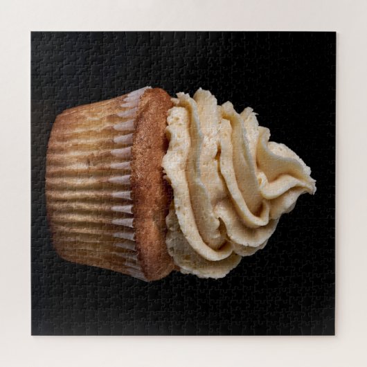 Gebroken Botercreme Cupcake Legpuzzel (Horizontaal)