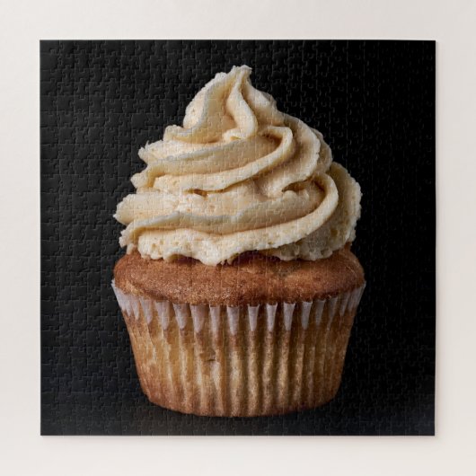 Gebroken Botercreme Cupcake Legpuzzel (Verticaal)