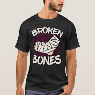 Gebroken Botten kleding T-shirt