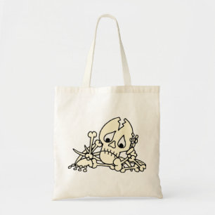 Gebroken Botten Skelet Tote Bag