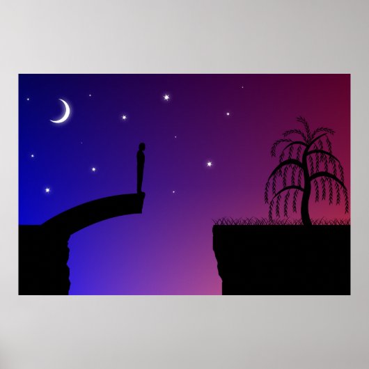Gebroken Brug Afdruk Poster (Voorkant)