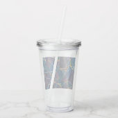 Gebroken bubbels Acrylknollen Acryl Drinkbeker (Achterkant)