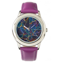 Gebroken bubbels bekijken horloge
