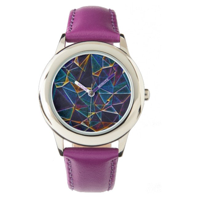 Gebroken bubbels bekijken horloge (Voorkant)