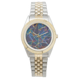 Gebroken bubbels bekijken horloge