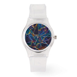 Gebroken bubbels bekijken horloge