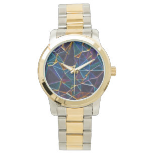 Gebroken bubbels bekijken horloge