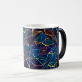 Gebroken bubbels koffie Mok (Voorkant rechts)