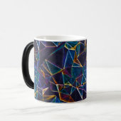 Gebroken bubbels koffie Mok (Voorkant links)