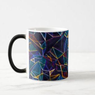 Gebroken bubbels koffie Mok