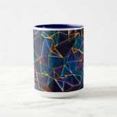 Gebroken bubbels koffie Mok (Midden)