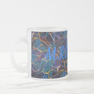 Gebroken bubbels koffie Mok