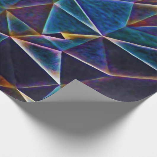 Gebroken bubbels, pakpapier (Hoek)