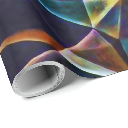 Gebroken bubbels, pakpapier (Rol Hoek)