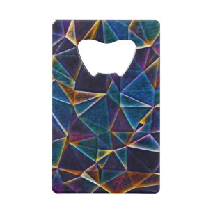 Gebroken bubbels Sleutelhanger Creditkaart Flessenopener