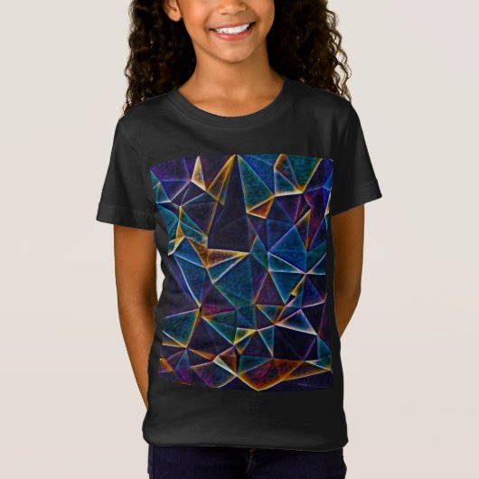 Gebroken bubbels T-shirt (Voorkant)