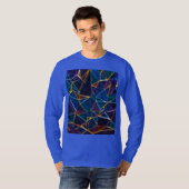 Gebroken bubbels T-shirt (Voorkant volledig)
