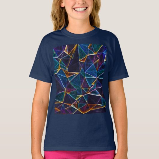 Gebroken bubbels T-shirt (Voorkant)