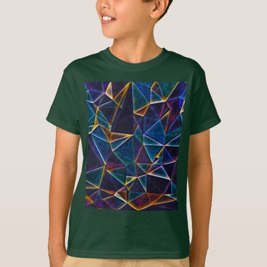 Gebroken bubbels T-shirt (Voorkant)
