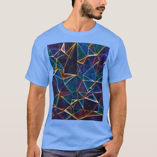 Gebroken bubbels T-shirt (Voorkant)