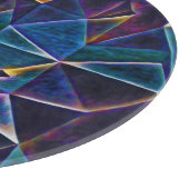 Gebroken bubbelsteentjes snijplank (Hoek)