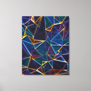 Gebroken bundelscanvas afdrukken