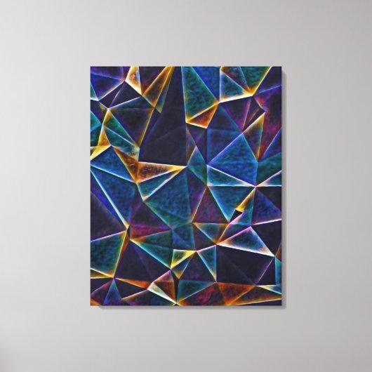 Gebroken bundelscanvas afdrukken (Voorkant)