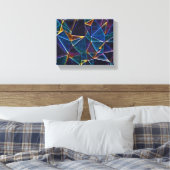 Gebroken bundelscanvas afdrukken (Insitu (Slaapkamer))