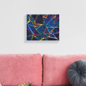 Gebroken bundelscanvas afdrukken (Insitu (Woonkamer))