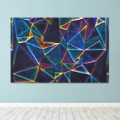 Gebroken bundelscanvas afdrukken (Insitu (Houten vloer))