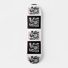 Gebroken Bunny geblokte chaos skateboard! Persoonlijk Skateboard