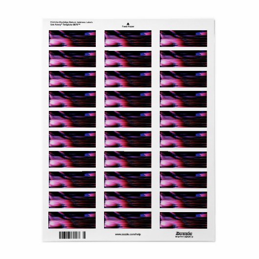 Gebroken camera A60 nr. 22 Etiket (Full Sheet)