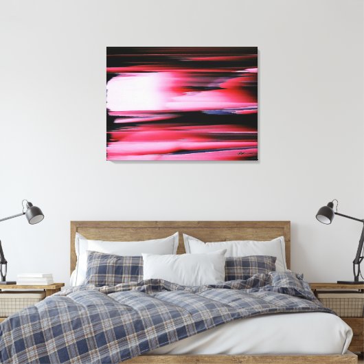 Gebroken camera A60 nr. 5 Canvas Afdruk (Insitu (Slaapkamer))
