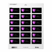 Gebroken camerahart nr. 49 etiket (Full Sheet)