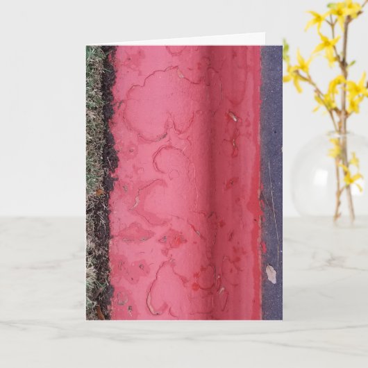 Gebroken Cirkel: een haiku kaart voor jouw perfect (Gele Bloem)