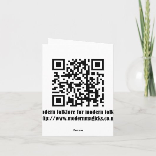 Gebroken computer sympathie kaart (onze gedachten) (Achterkant)