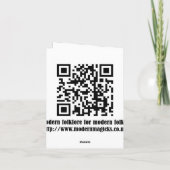 Gebroken computersympathiekaart (verantwoordelijk) kaart (Achterkant)