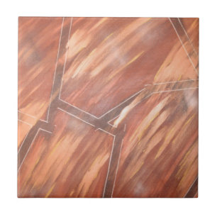 Gebroken design keramische tapijten tegeltje