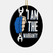 Gebroken diesel Truck-onderdelen I ben de garantie Keramisch Ornament (Rechts)