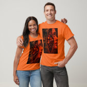 Gebroken dimensies – Surrealistische abstracte dub T-shirt (Unisex)