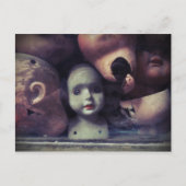 Gebroken dolls briefkaart (Voorkant)