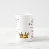 Gebroken dromen...laten we God China Mok geven (Voorkant)