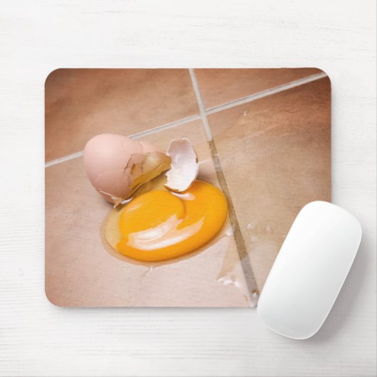 Gebroken ei muismat (Met muis)